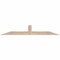Ekena Millwork Portland Smooth Timber Gable Bracket, Douglas Fir, 60"W x 10"H x 1 1/2"D x 3 1/2"F, 4/12 Pitch GBW060X10X0204POR00SDF - alternate 1